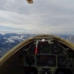 Flugwegposition um 09:14:53: Aufgenommen in der Nähe von Gemeinde Werfenweng, 5453, Österreich in 2214 Meter